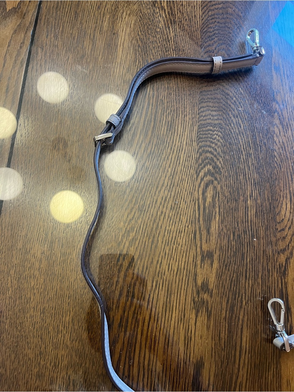 Kate Spade Light Gray Crossbody Purse Strap - Picture 6 of 7